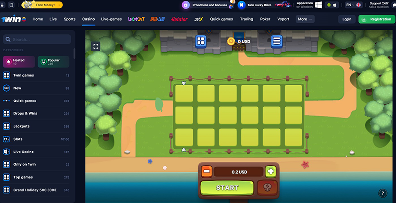 1win Casino Mines