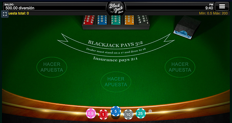 Black jack clásico