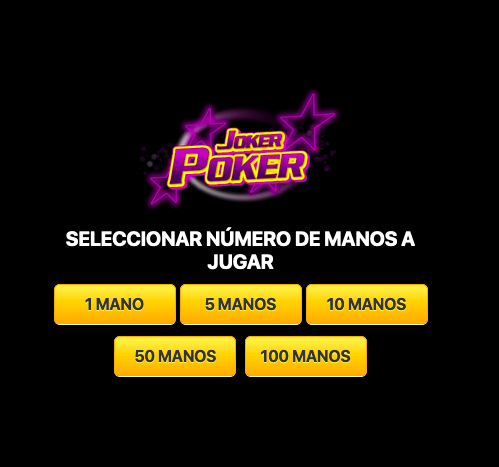 Joker poker