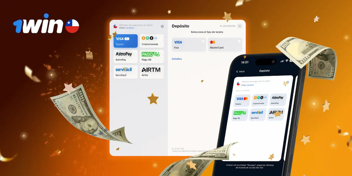 Depósitos rápidos y seguros en 1win