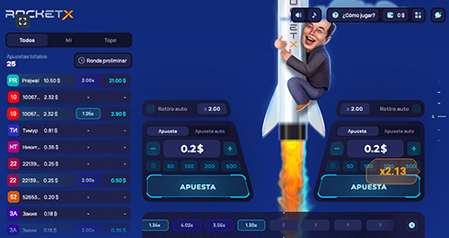 Rocket x 1win