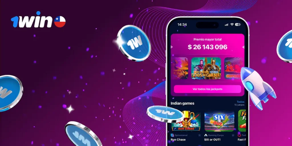 Juegos de casino disponibles en 1win Chile